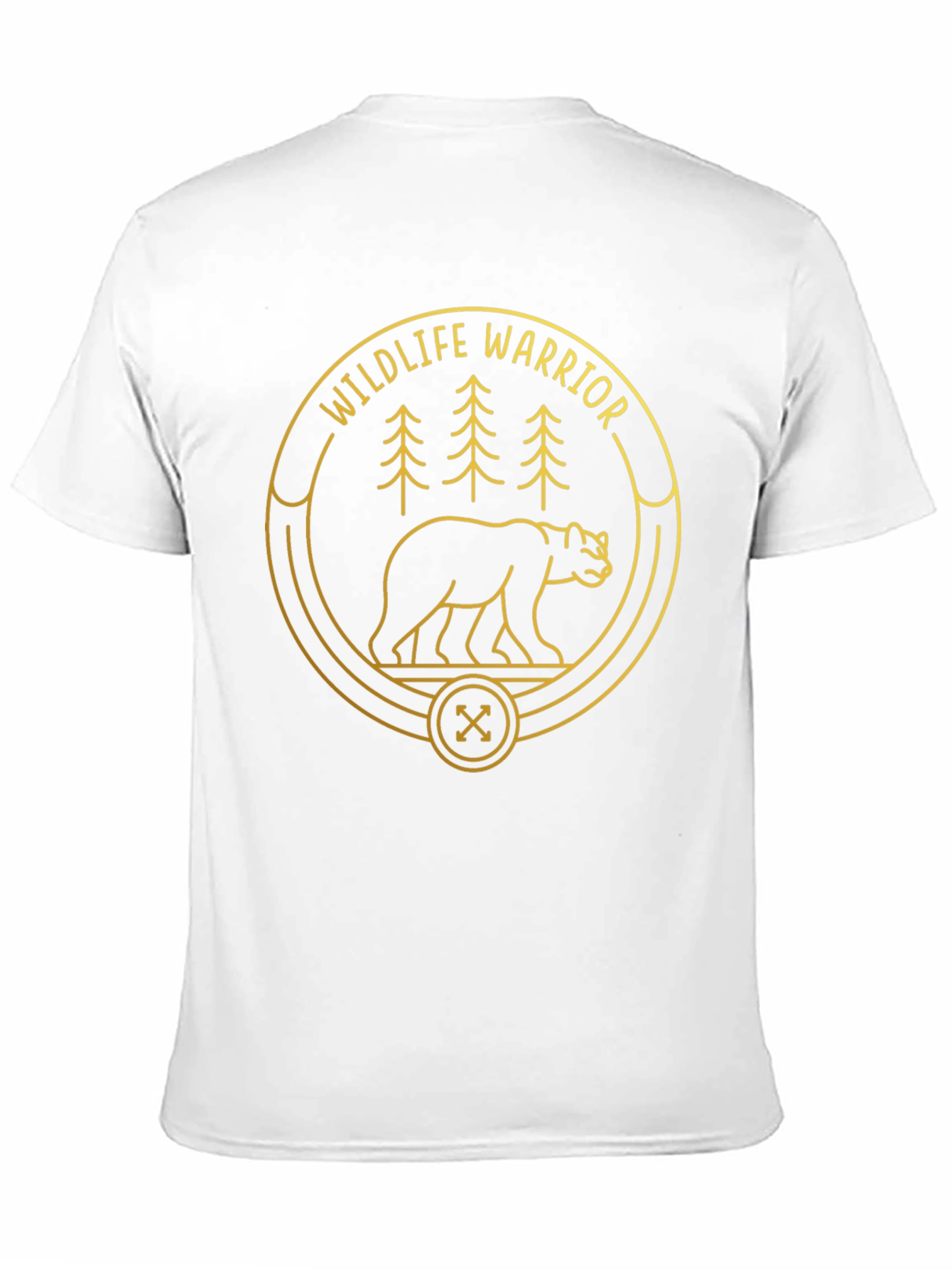 Wildlife Warrior Bear Graphic T-Shirt