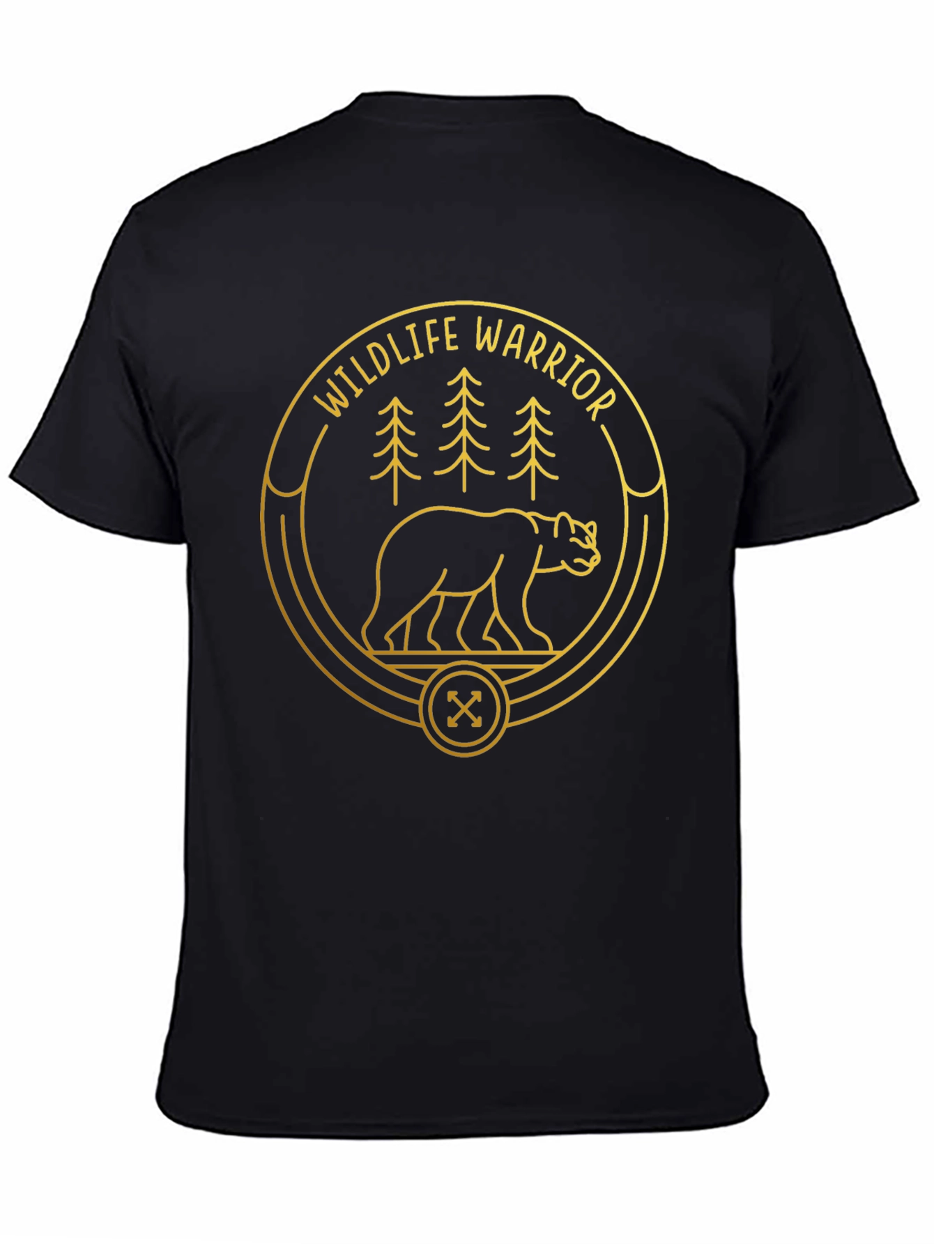 Wildlife Warrior Bear Graphic T-Shirt