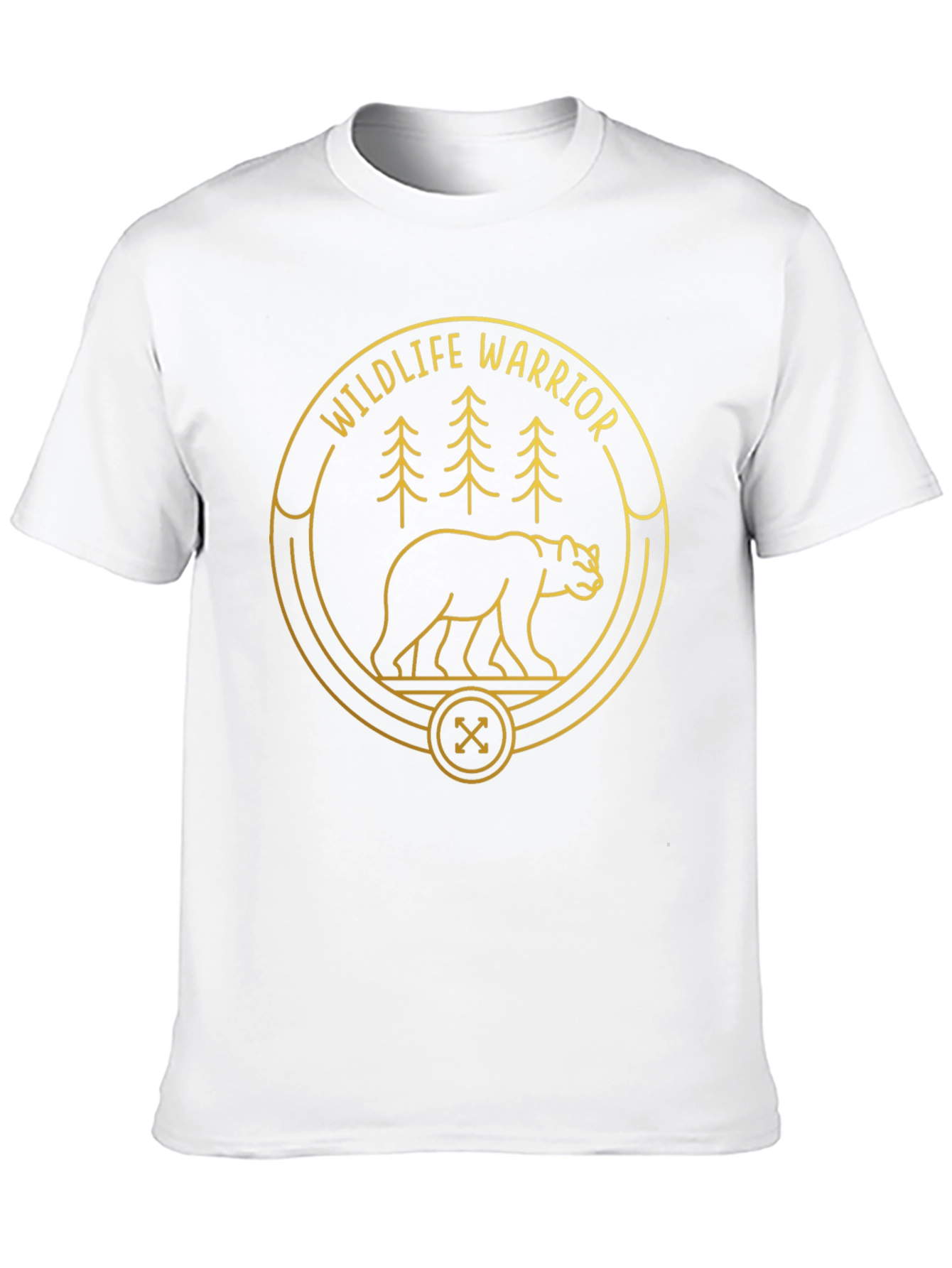 Wildlife Warrior Bear Graphic T-Shirt