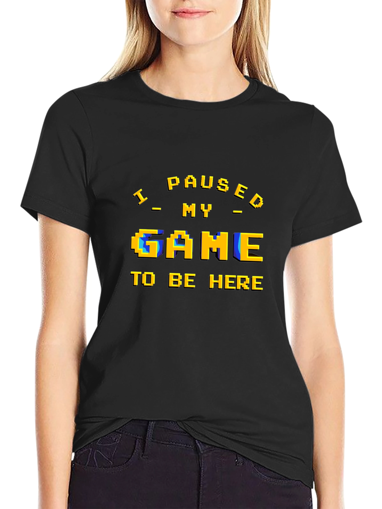 I Paused My Game T-Shirt - Gamer Apparel
