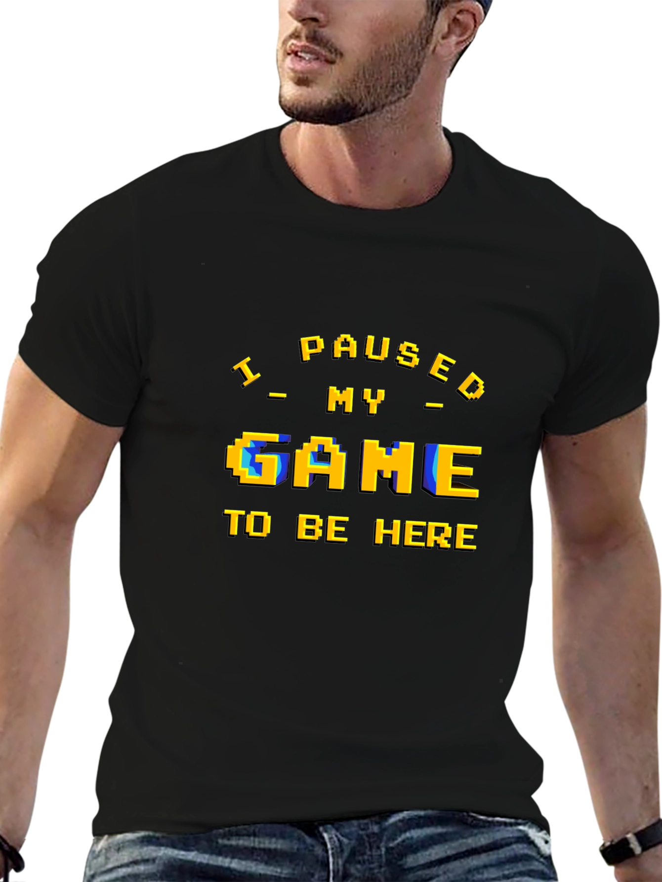I Paused My Game T-Shirt - Gamer Apparel