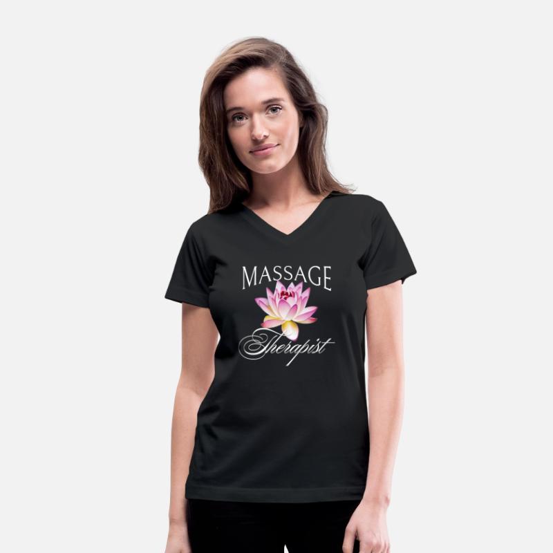 Massage Therapist Masseuse Lotus Blossom