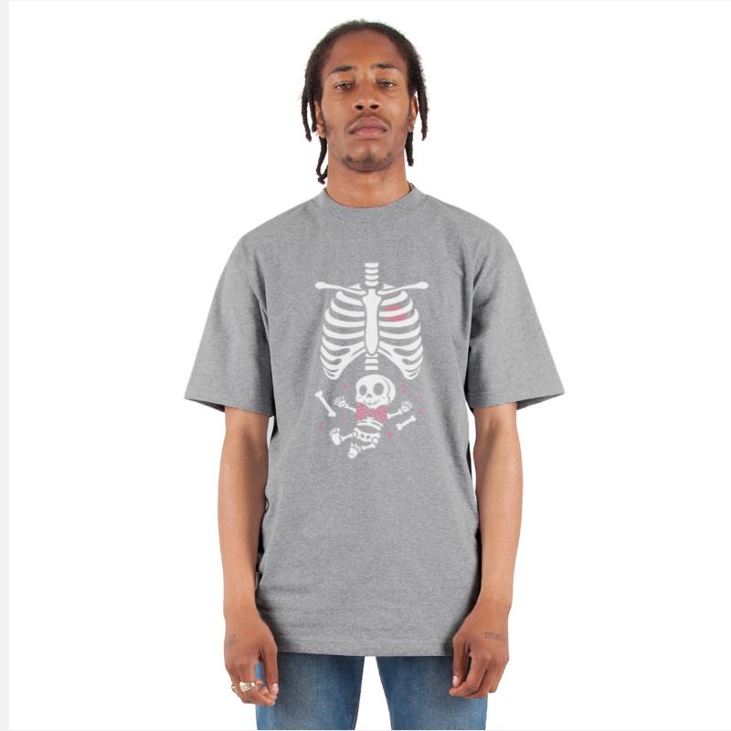 Maternity Skeleton Baby Girl Monster Halloween Fun