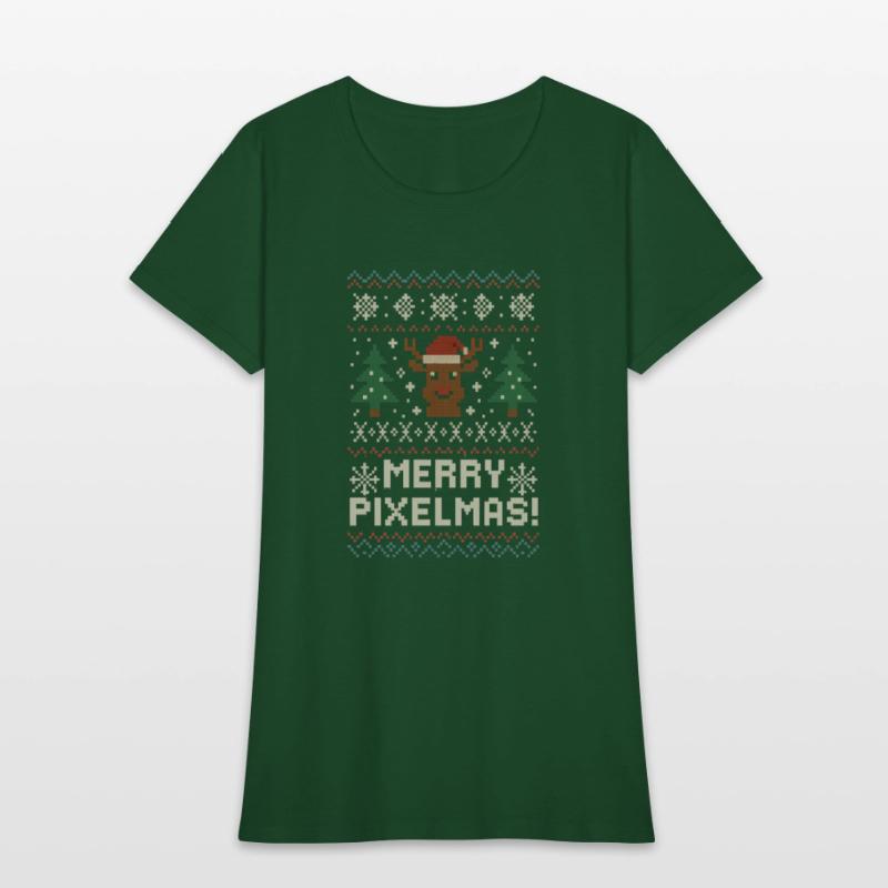Merry Pixelmas – Ugly Christmas Pixel Art