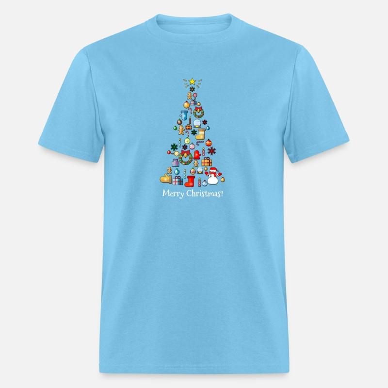 Merry Tree With Symbols Of