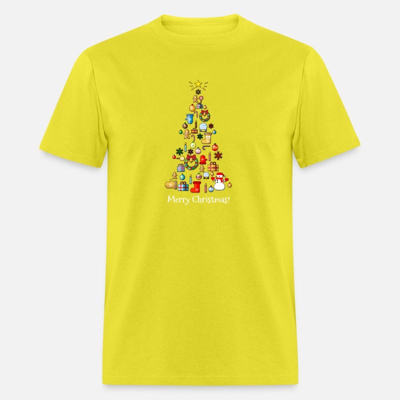 Merry Tree With Symbols Of
