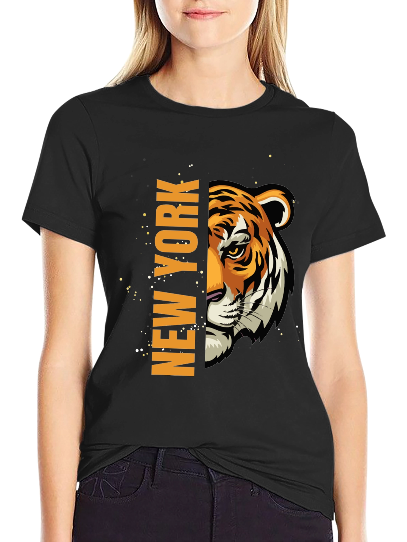 New York Tiger Graphic T-Shirt