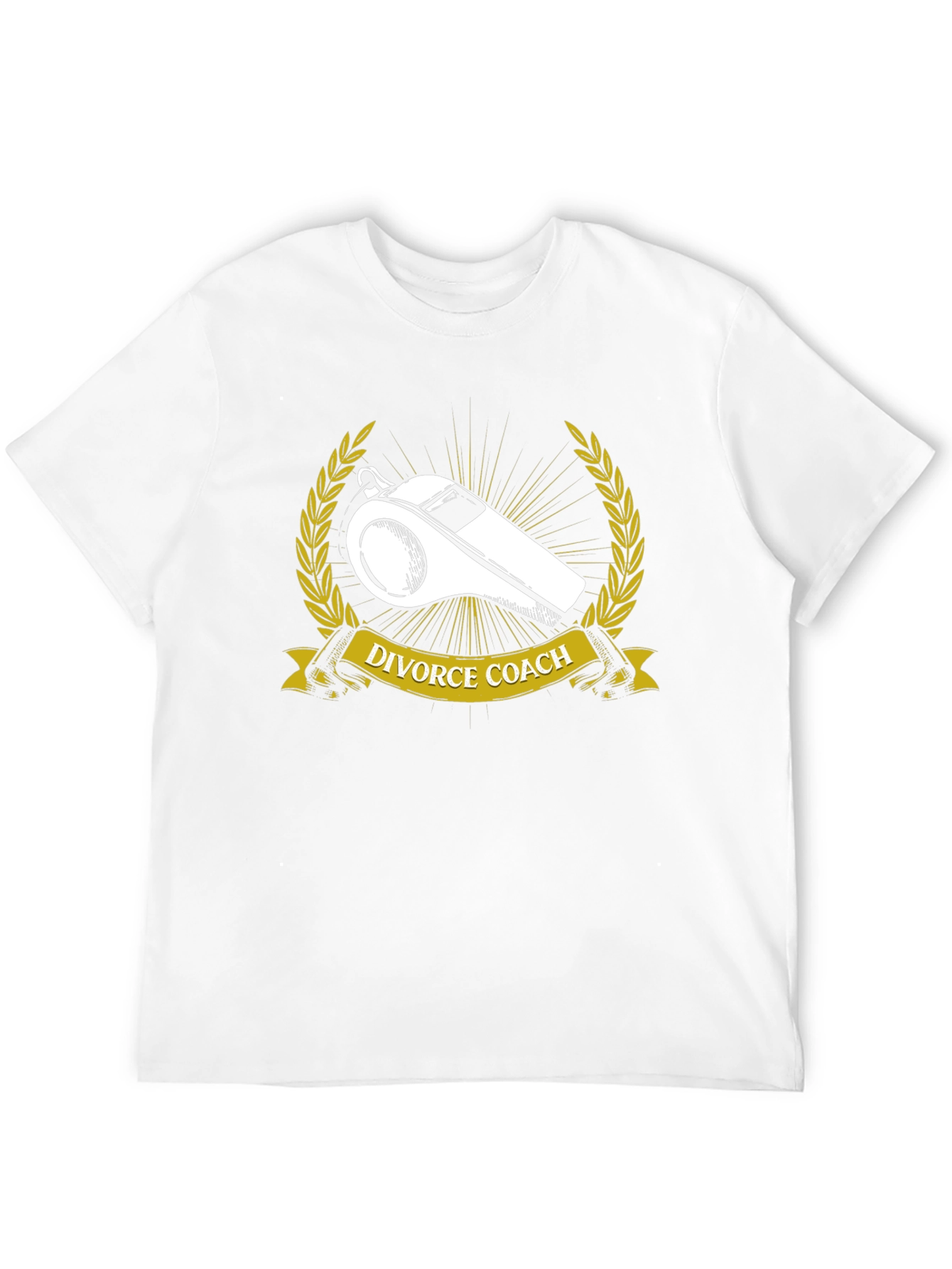 Divorce Coach T-Shirt - Whistle Design
