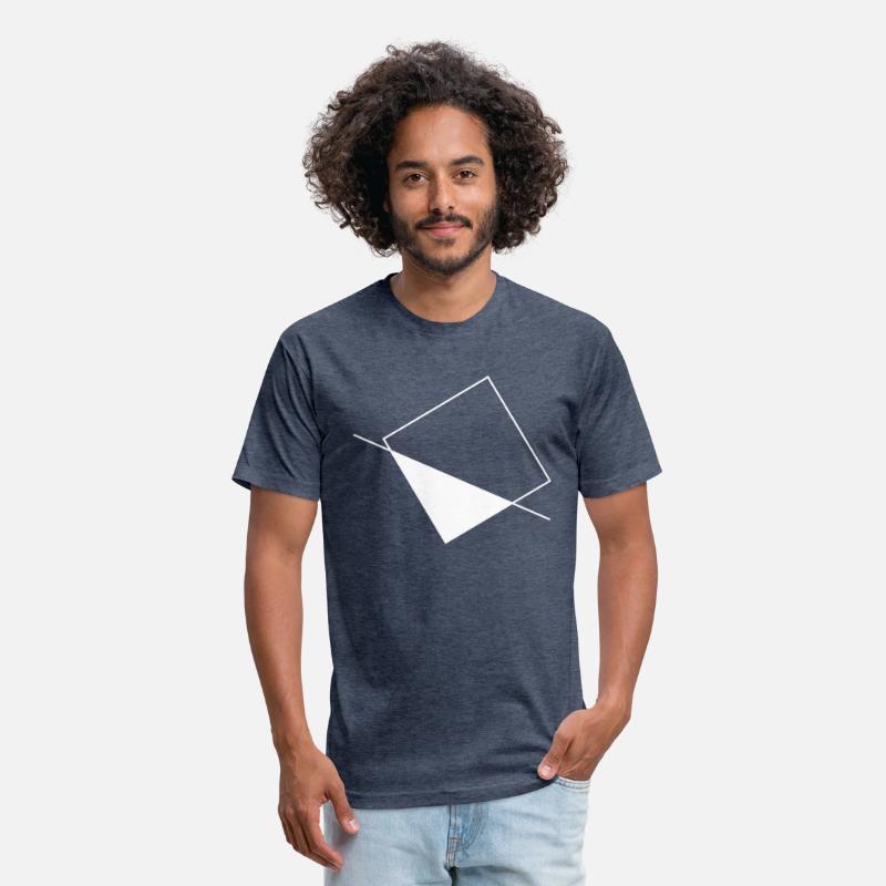 Minimalistic Rectangle Crossed Line