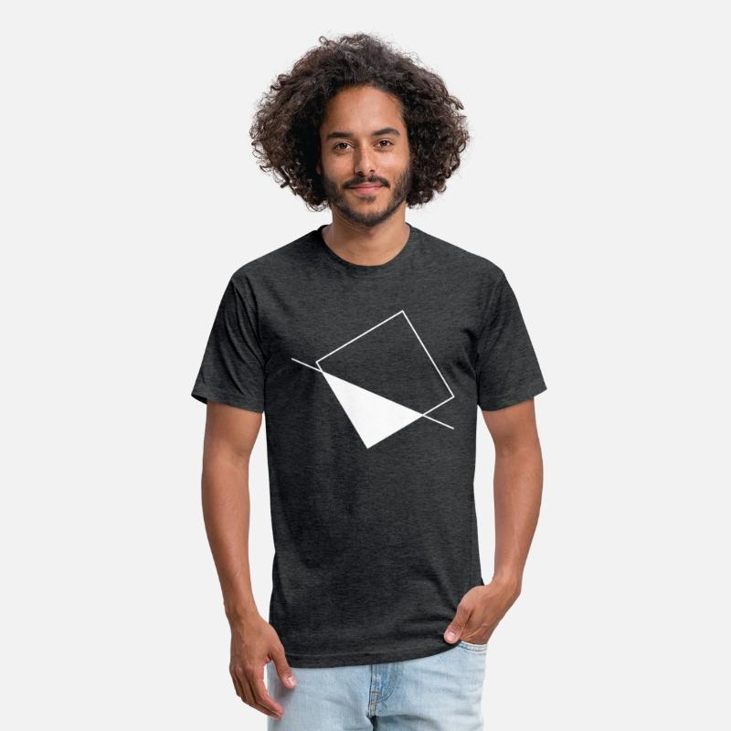 Minimalistic Rectangle Crossed Line