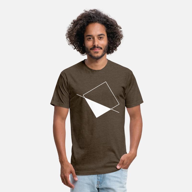 Minimalistic Rectangle Crossed Line