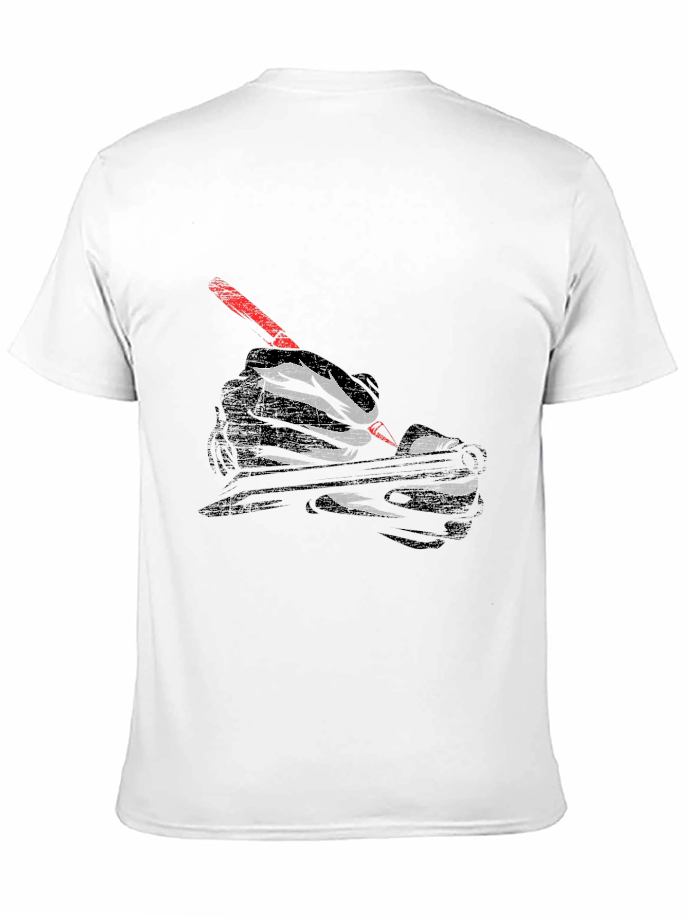 Hand Writing Graphic Tee - Cool Design