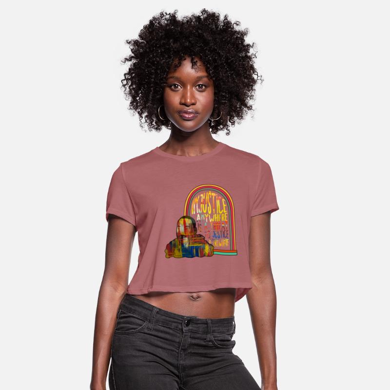 MLK Day Shirt, Injustice Anywhere MLK Jr. Tee,
