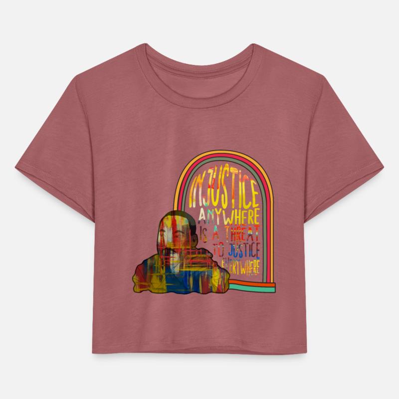 MLK Day Shirt, Injustice Anywhere MLK Jr. Tee,