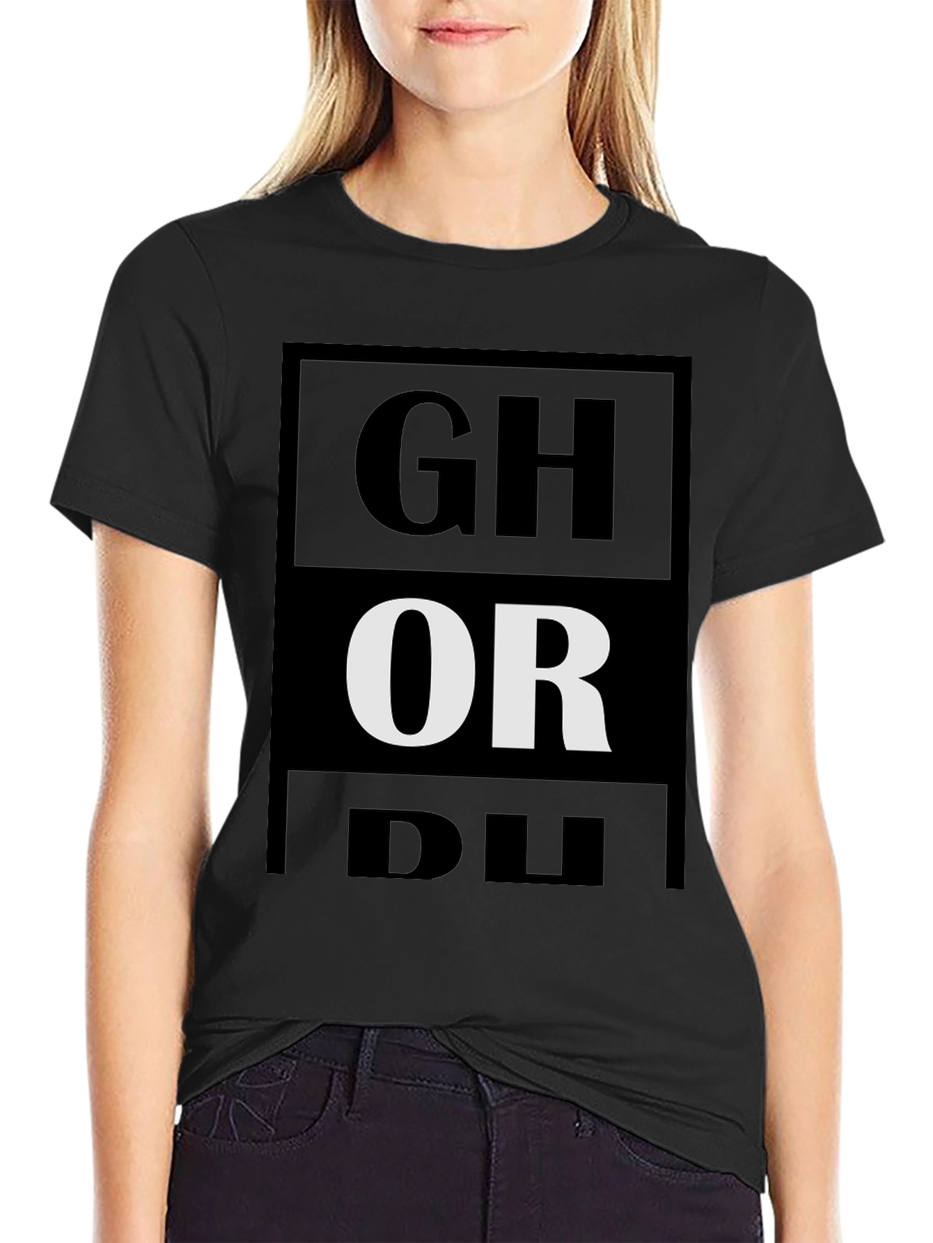 Ghormley T-Shirt - Black Graphic Tee
