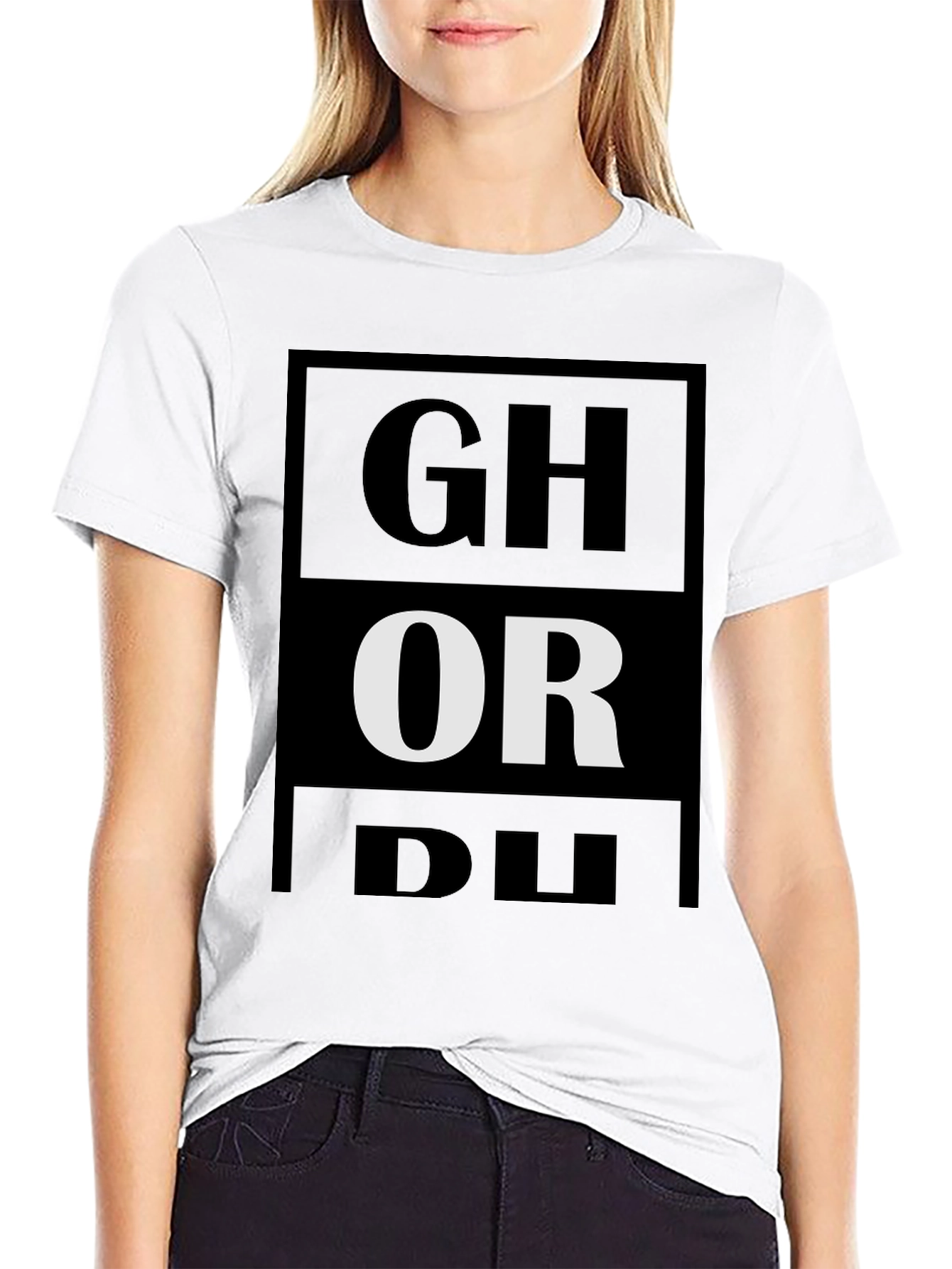 Ghormley T-Shirt - Black Graphic Tee