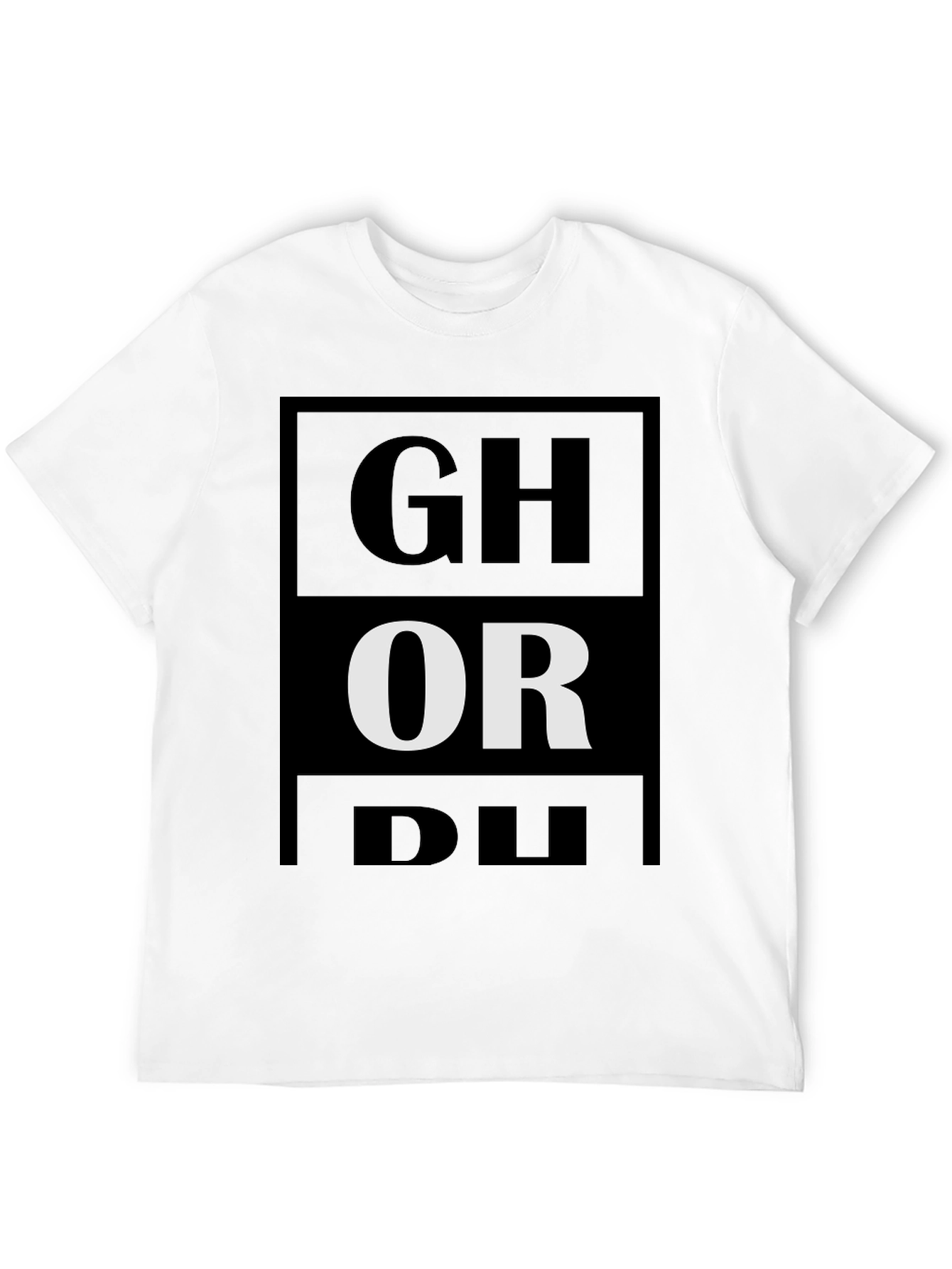 Ghormley T-Shirt - Black Graphic Tee