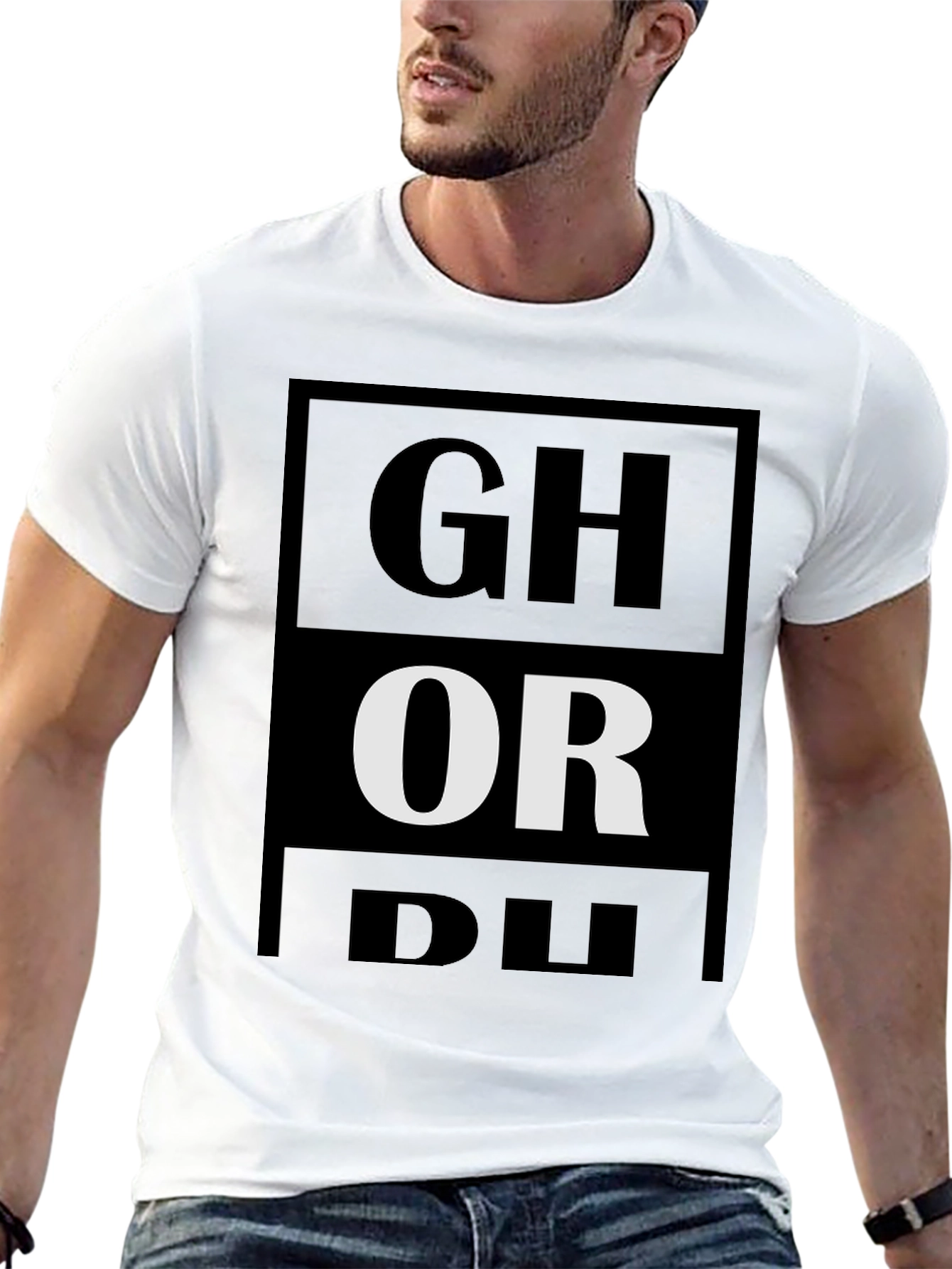 Ghormley T-Shirt - Black Graphic Tee