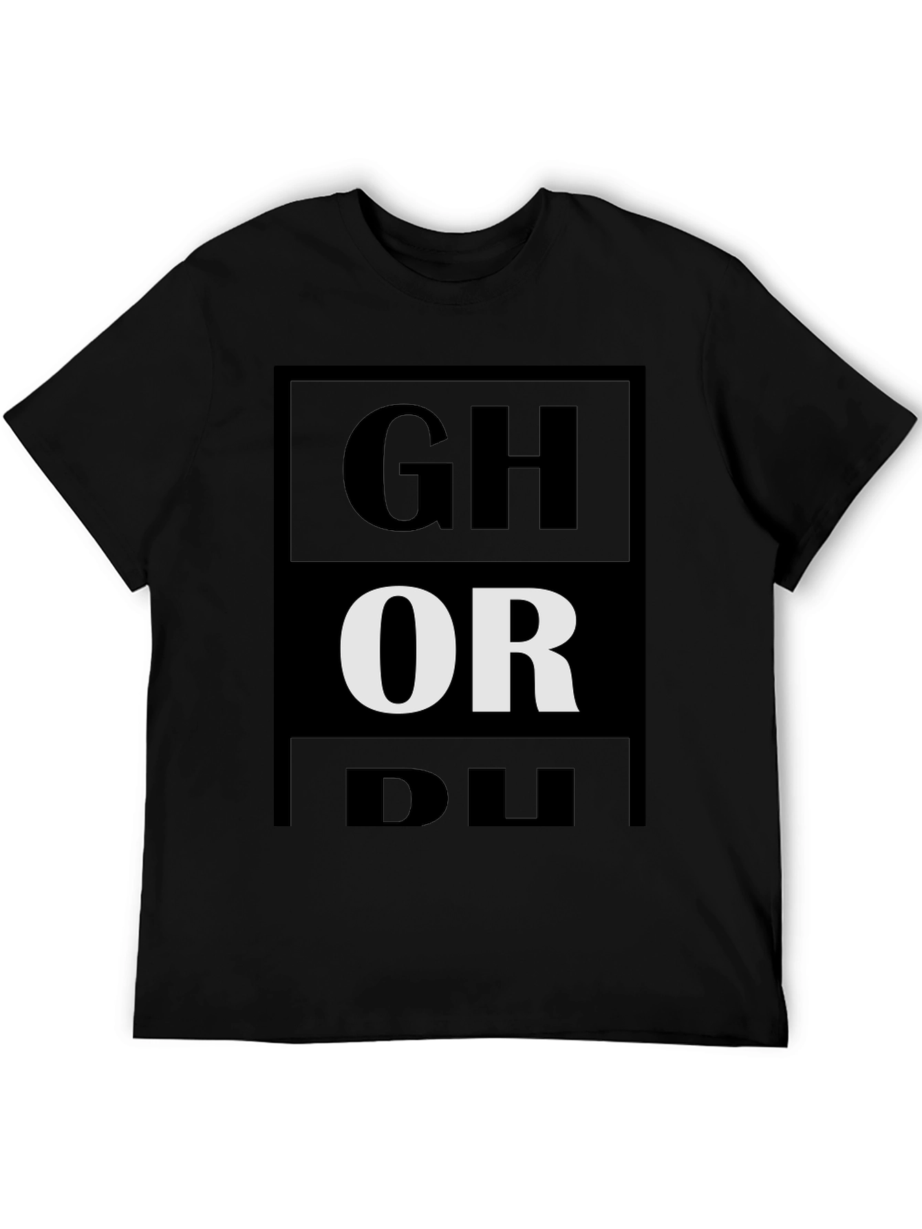 Ghormley T-Shirt - Black Graphic Tee