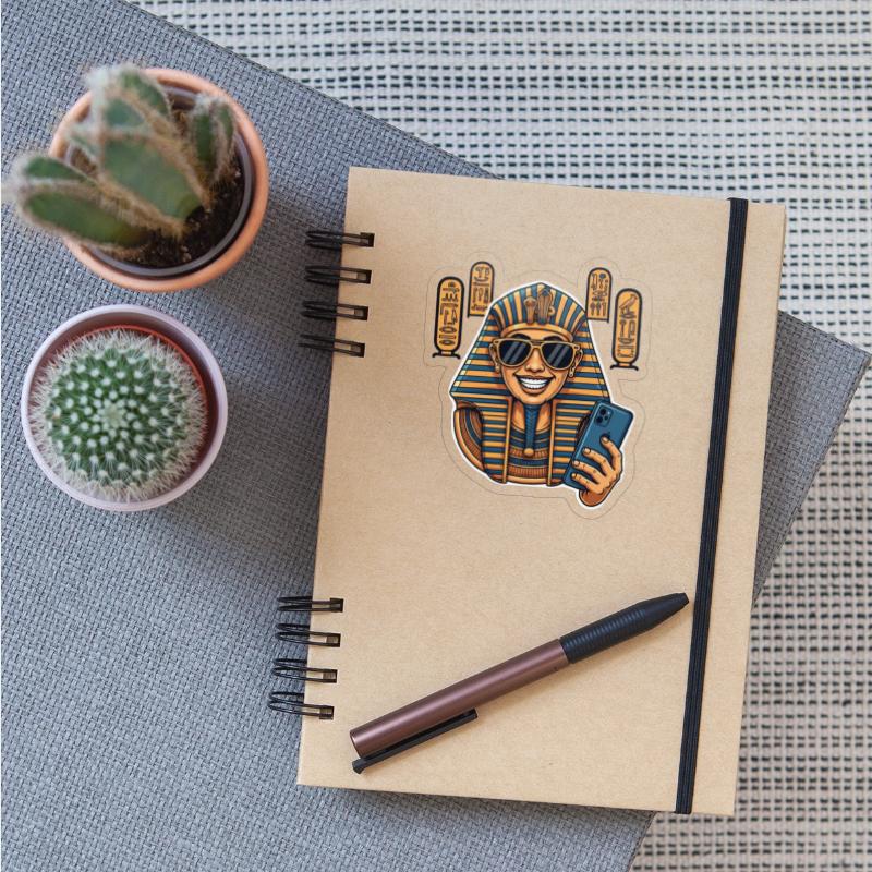 Modern Pharaoh: Selfie from Eternity