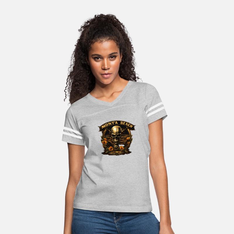 Monta Beach Bikers Skull