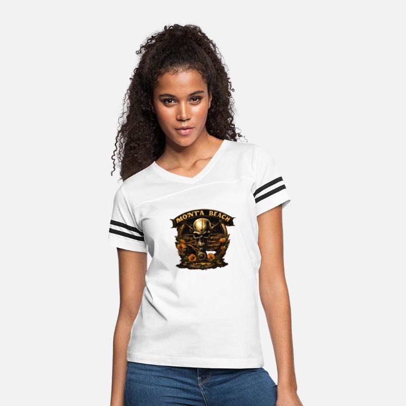 Monta Beach Bikers Skull