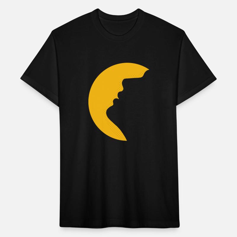 Moon or side of a face in this Fun Optical Illusio