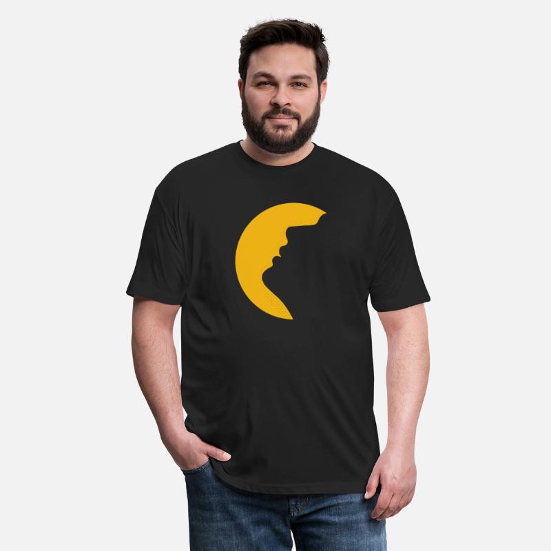 Moon or side of a face in this Fun Optical Illusio