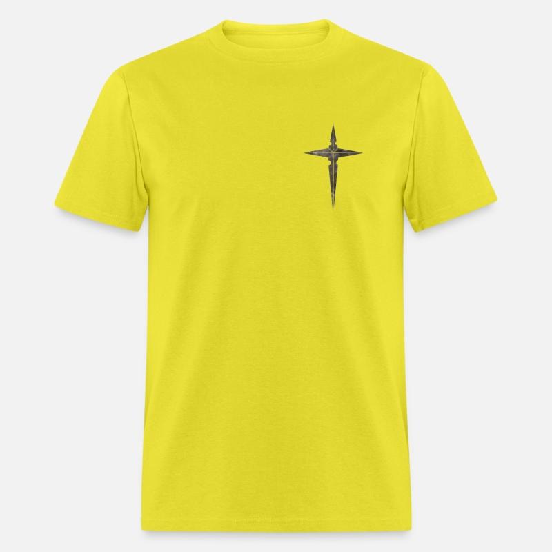 Moral Compass Cross Rust