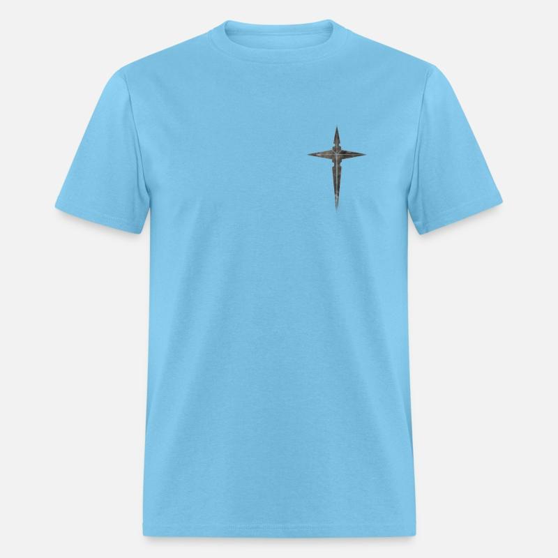 Moral Compass Cross Rust
