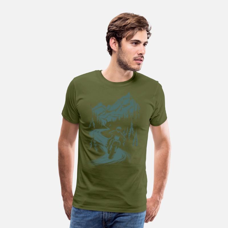 Motorcycle Motocross Motorsport Nature Mountains