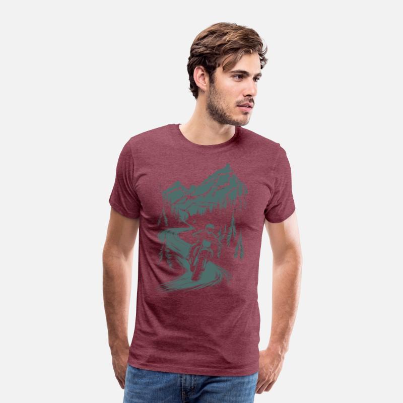Motorcycle Motocross Motorsport Nature Mountains