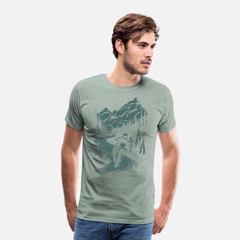 Motorcycle Motocross Motorsport Nature Mountains
