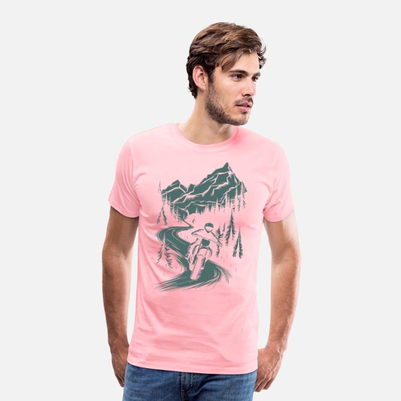 Motorcycle Motocross Motorsport Nature Mountains