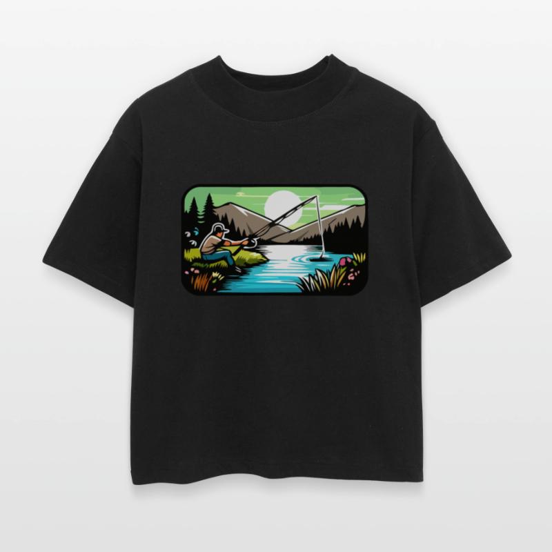 Mountain Lake Fishing