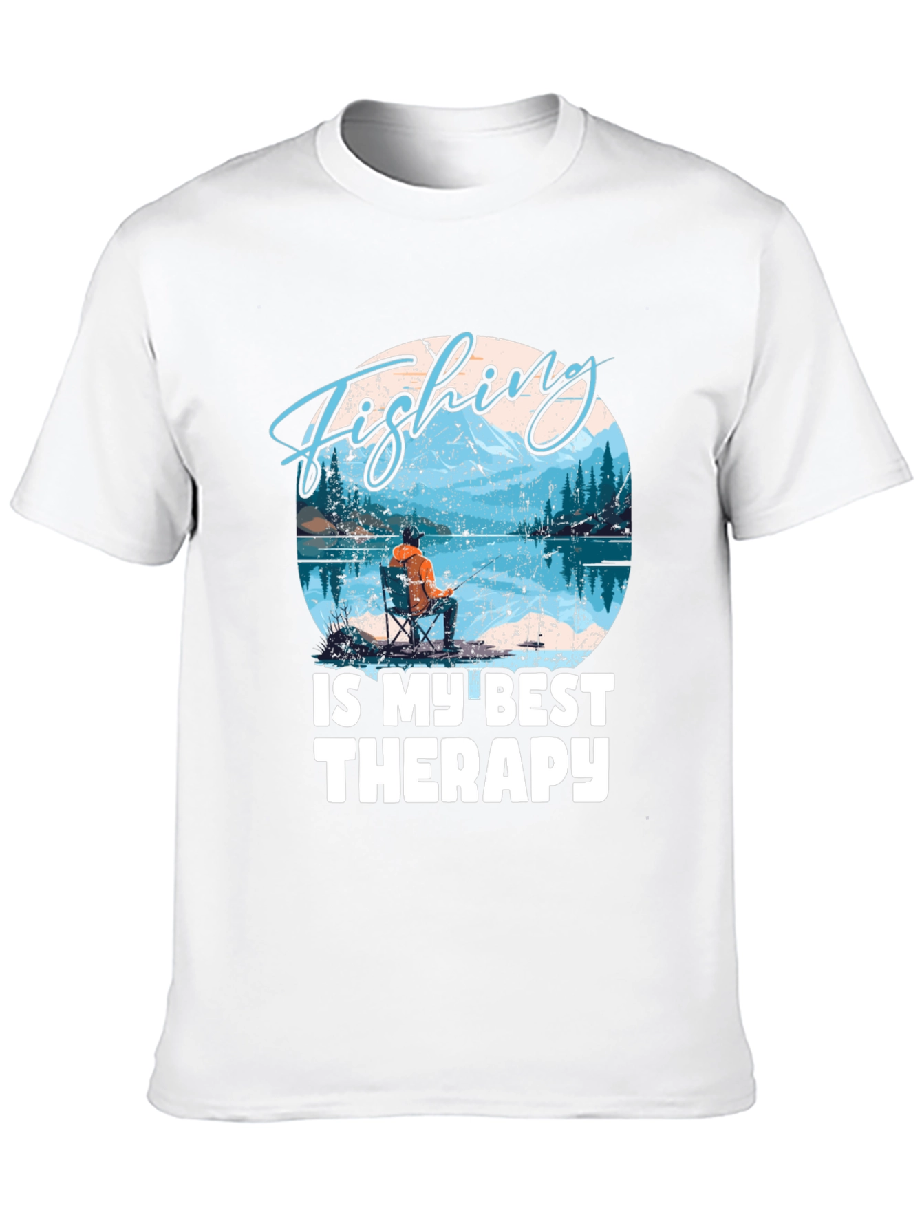 Fishing is My Best Therapy T-Shirt