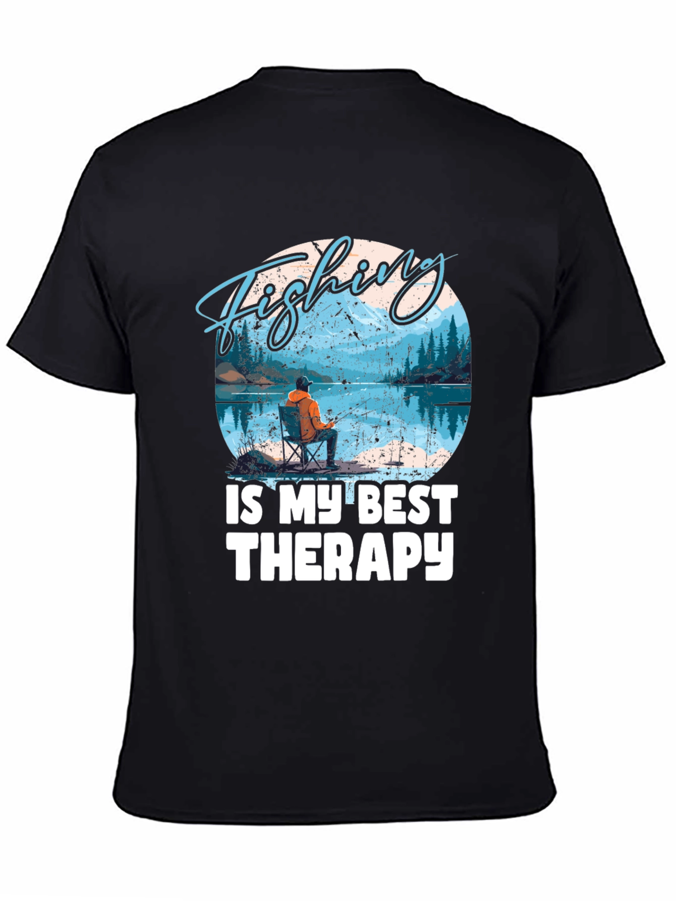 Fishing is My Best Therapy T-Shirt