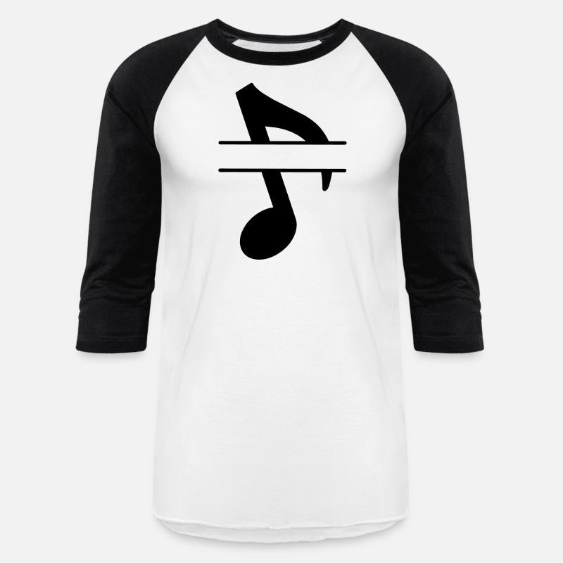 Musical note text banner