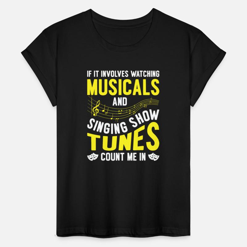 Musical Singing Music Lover Watching Broadway