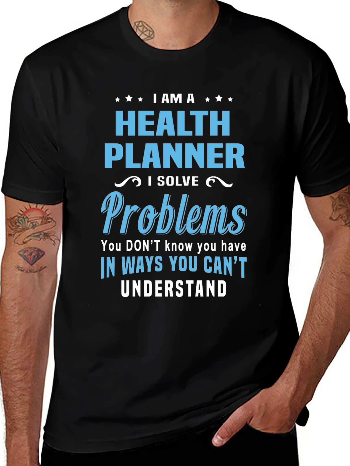 Health Planner T-Shirt - Problem Solver Tee