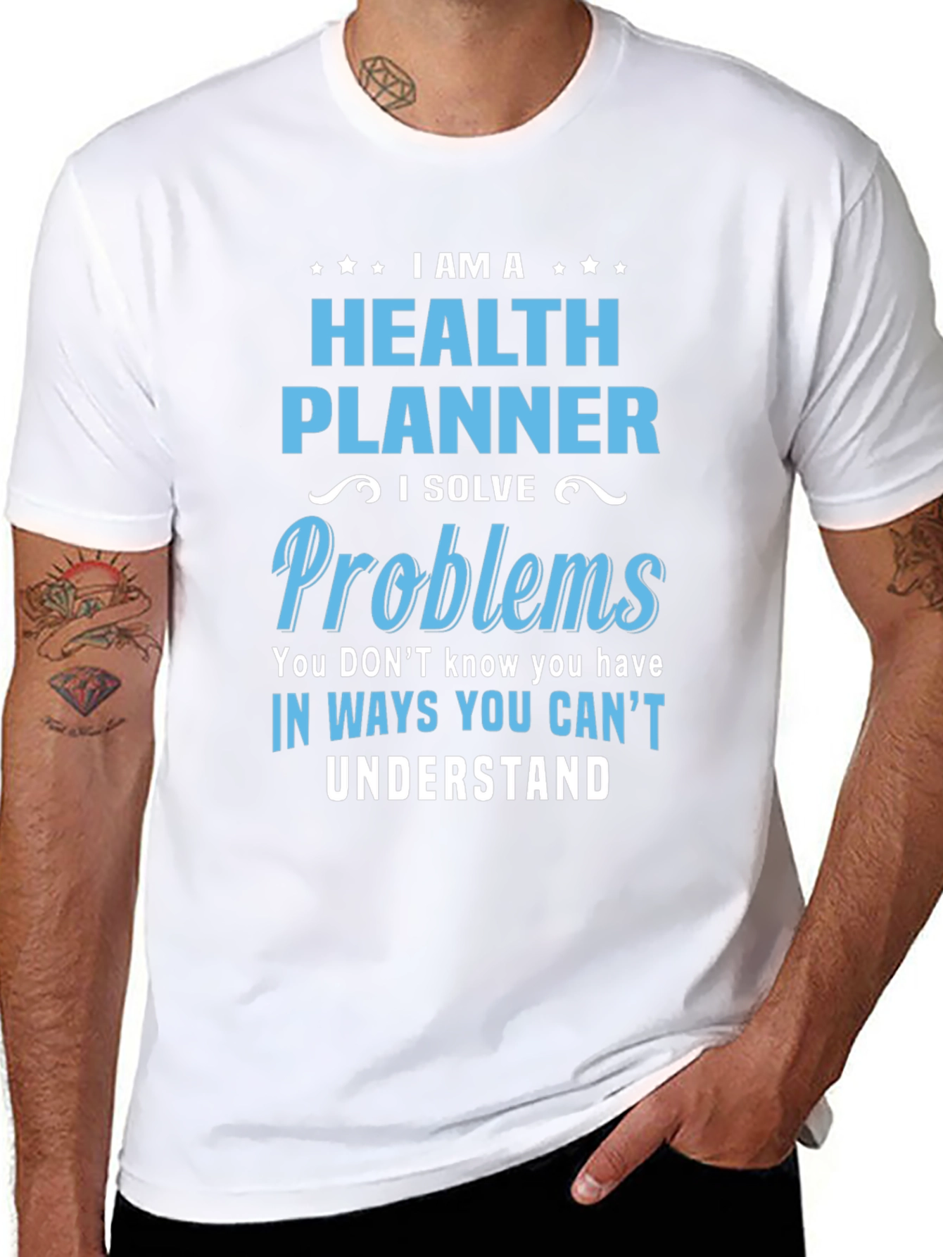 Health Planner T-Shirt - Problem Solver Tee