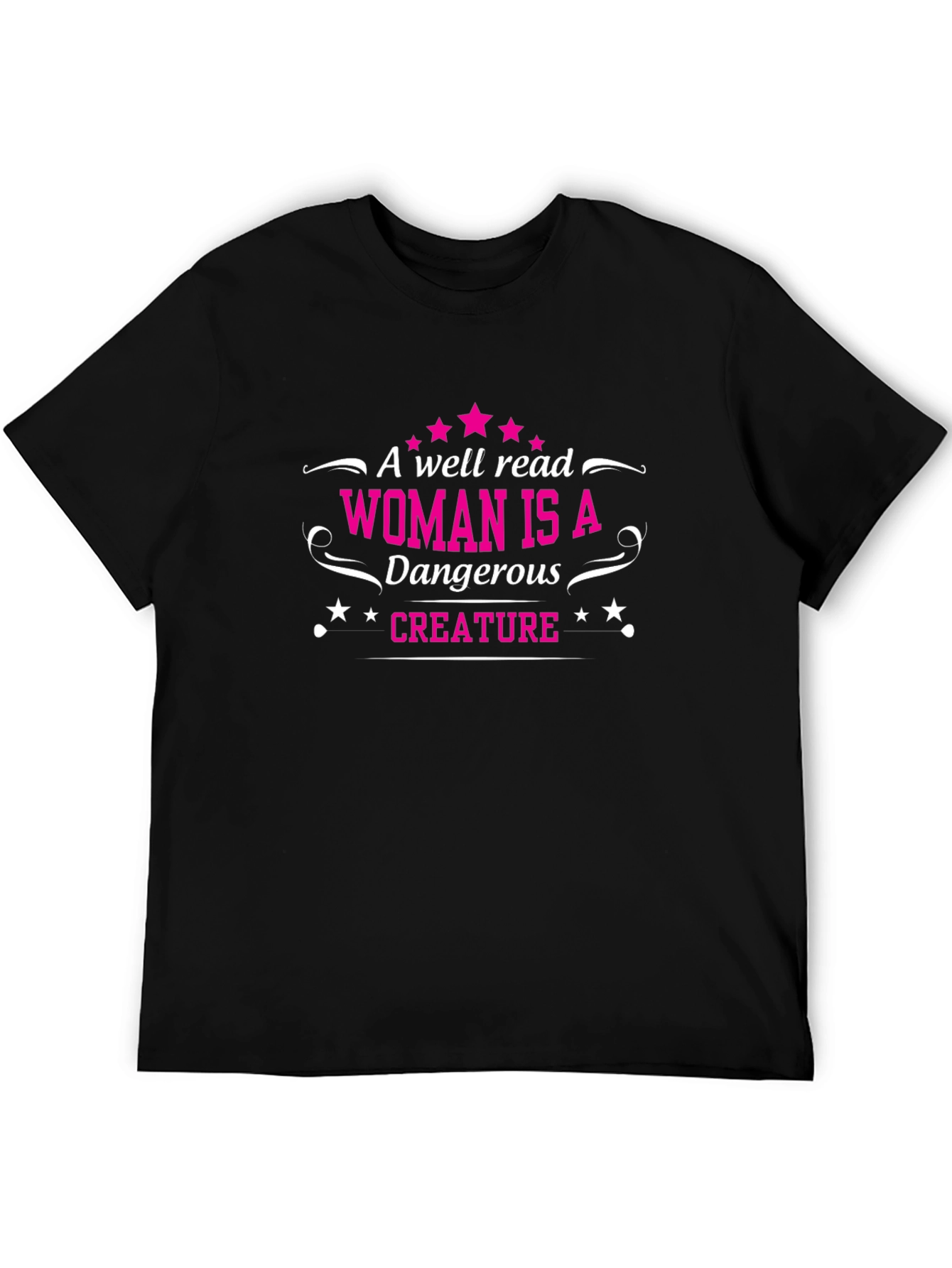 Well Read Woman T-Shirt - Dangerous Creature Tee