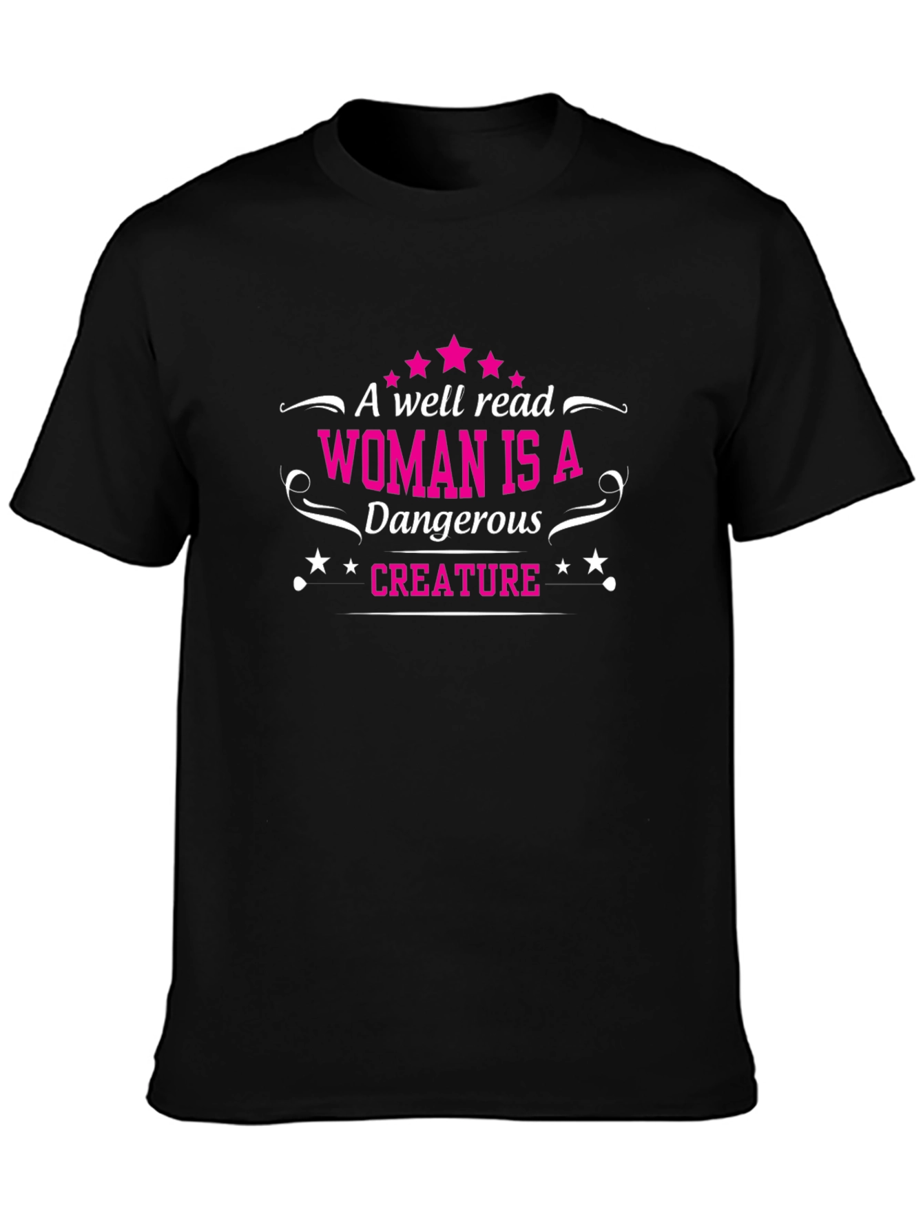 Well Read Woman T-Shirt - Dangerous Creature Tee