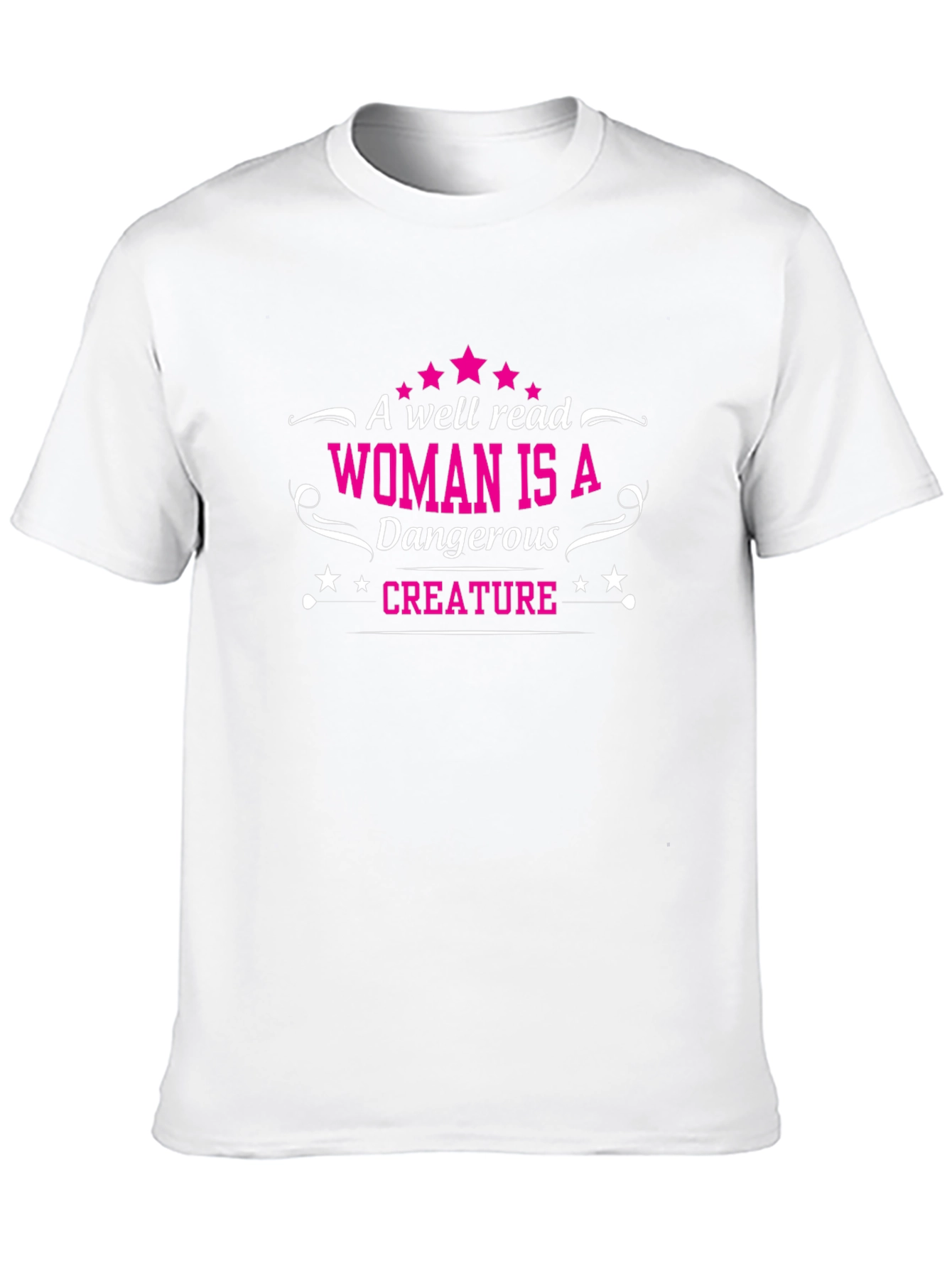 Well Read Woman T-Shirt - Dangerous Creature Tee