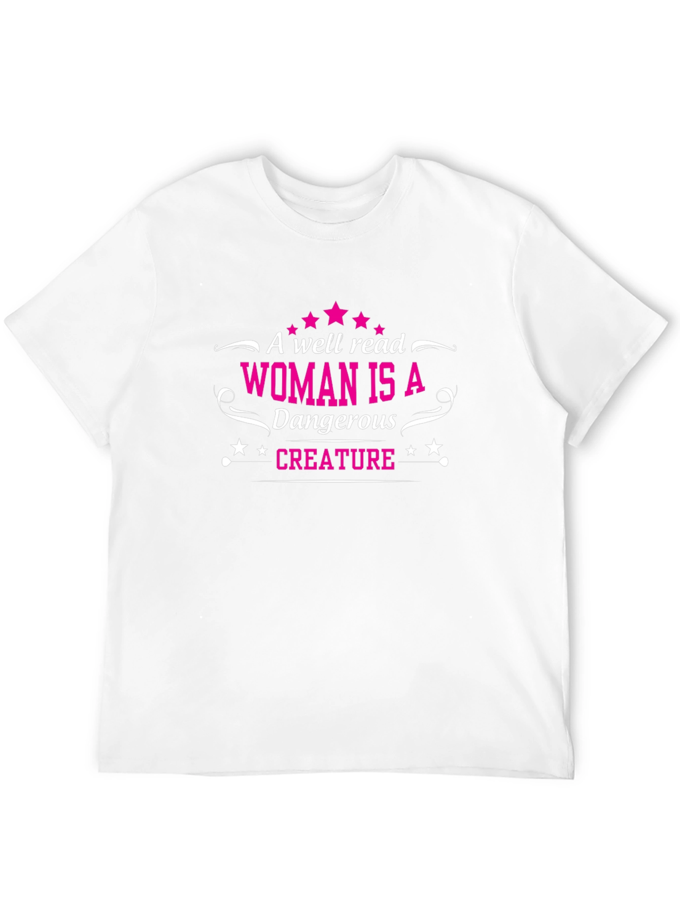 Well Read Woman T-Shirt - Dangerous Creature Tee
