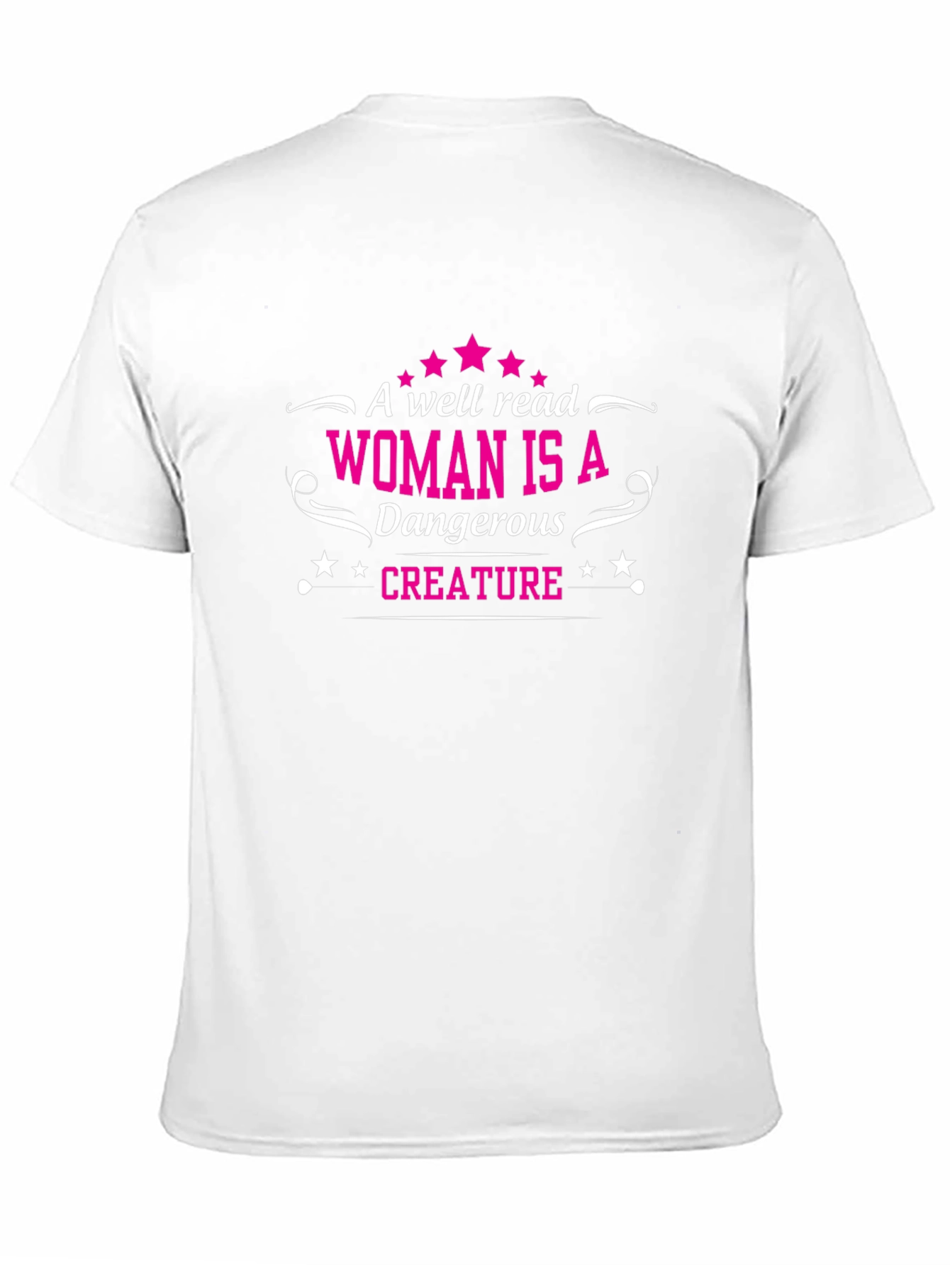 Well Read Woman T-Shirt - Dangerous Creature Tee