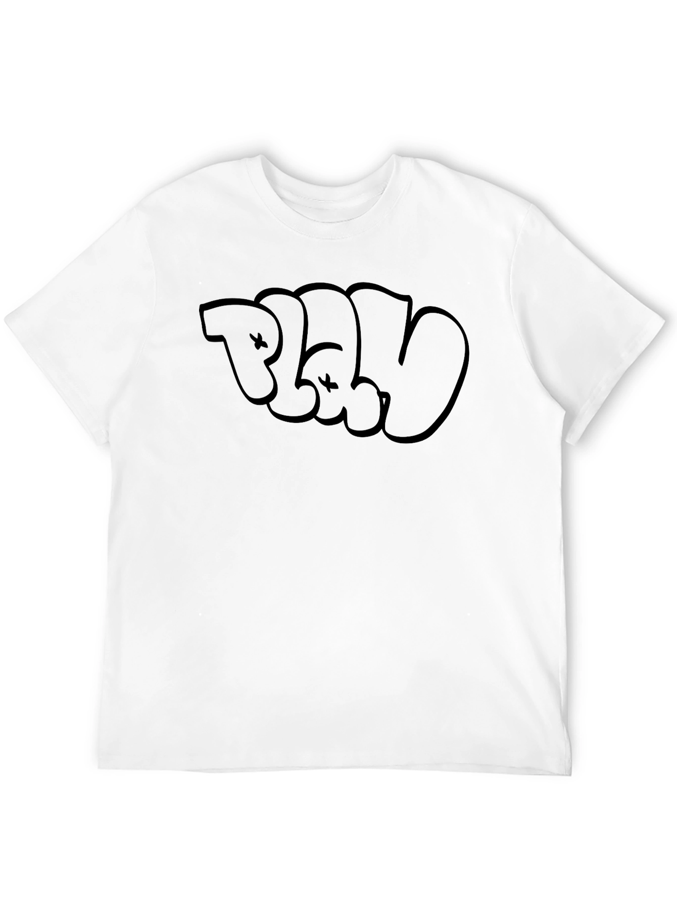 Bold Graphic Black T-Shirt