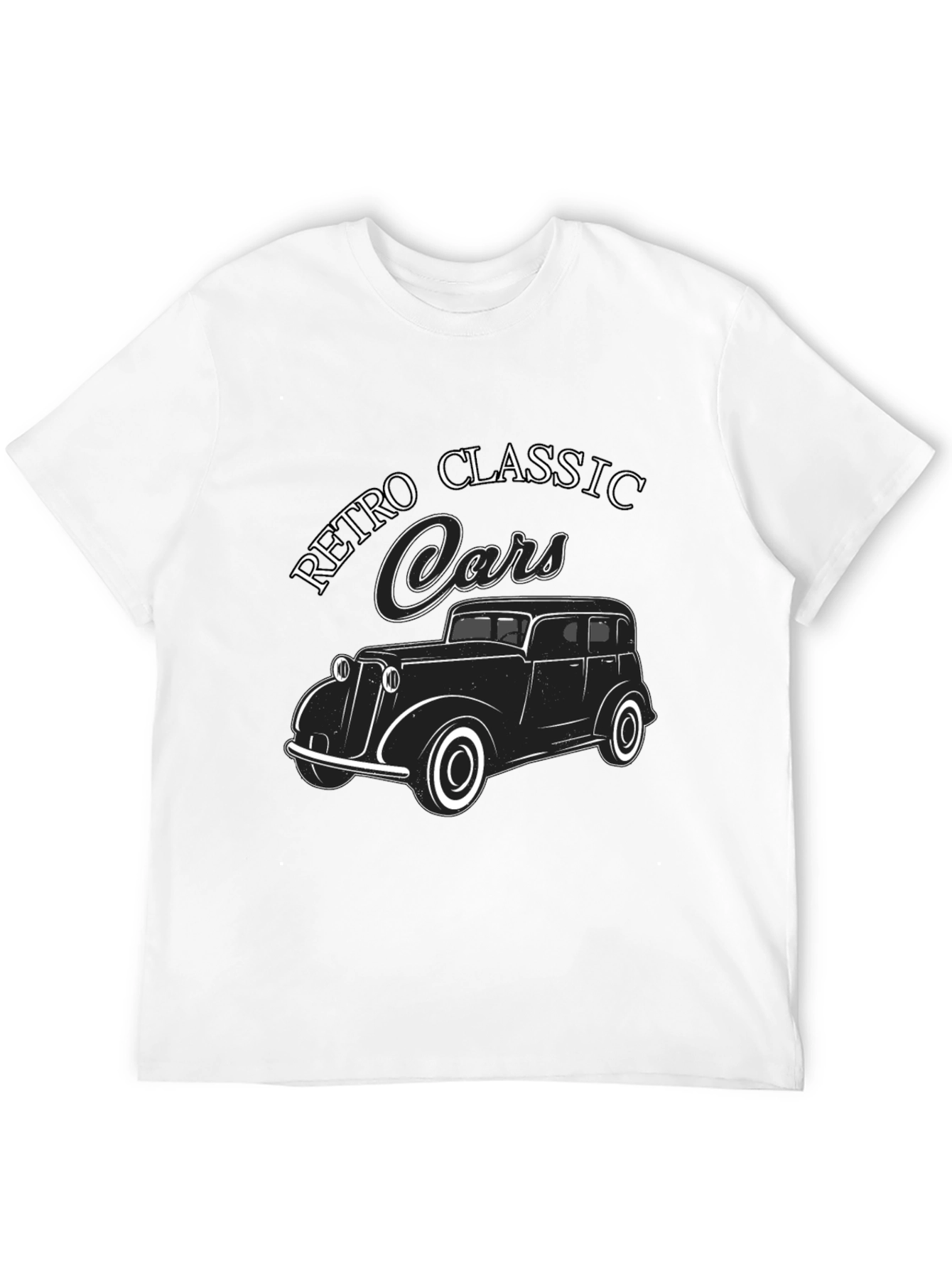 Retro Classic Cars Graphic T-Shirt