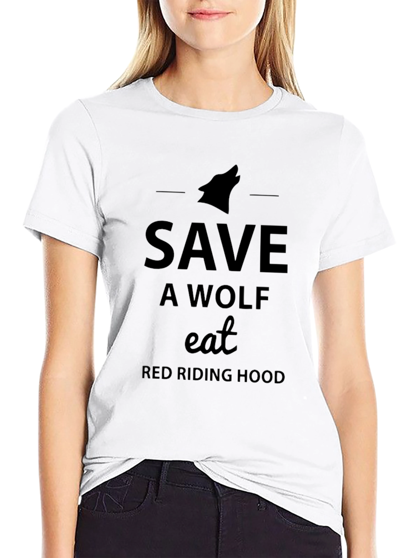Save A Wolf Eat Red Riding Hood T-Shirt