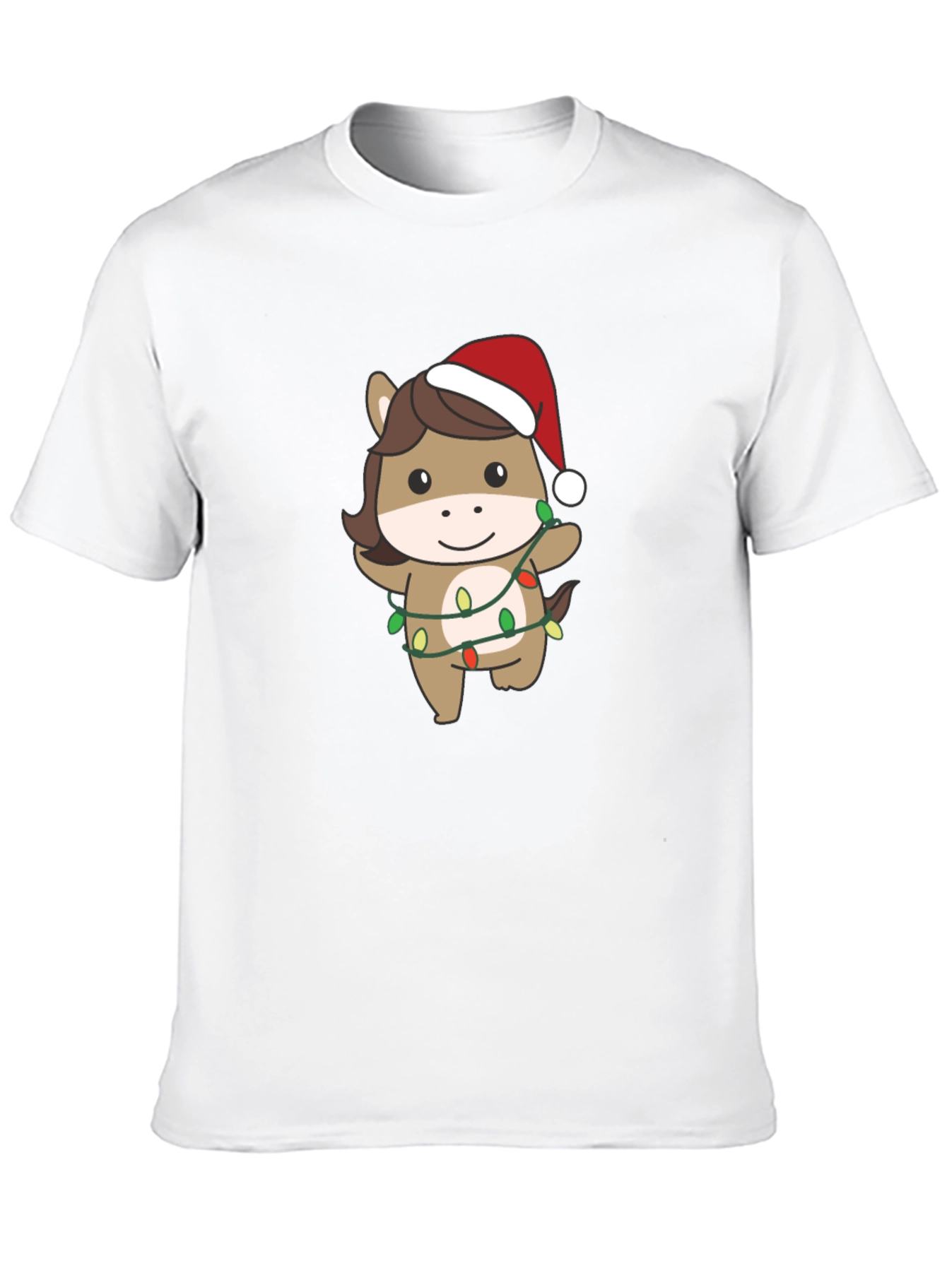 Cute Christmas Horse T-Shirt